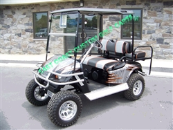 EZGO RXV-TXT-Marathon Clear Fold Down Windshield