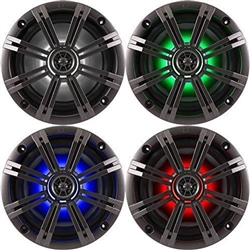 Kicker LED 6.5 Inch Marine Speakers