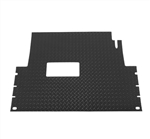 Club Car Precedent/Tempo Diamond Plate Design Rubber Floor Mat