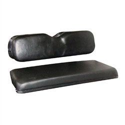Black Replacement Rear Flip Seat Cushion Set