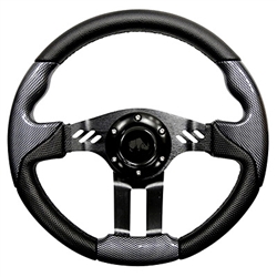 13" Aviator 5 Carbon Fiber Steering Wheel