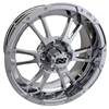 14x6 ITP Centered Chrome SS112 Wheel