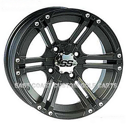 12x7 ITP SS 212 Black Golf Cart Wheel