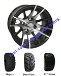 12x7 RX101 12 Spoke Wheel with Your Choice of Lifted Tire