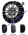 12x7 RHOX RX270 Wheel with Your Choice of Lifted Tire