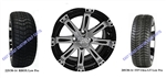 14x7 Vegas Wheel and Low Profile Tire