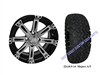 14x7 Vegas Wheel with a 22" All Terrain Tire