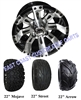 10x7 Vegas Golf Cart Wheel with Your Choice of Tire