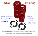 Jakes Yamaha G14-29 The Drive Heavy Duty Rear Coil Springs #6280