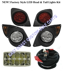 New Yamaha Drive LED Headlight & LED Tail Light Kit