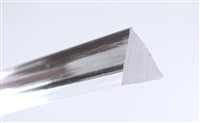 Triangular Clear Extruded Rod