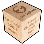 Employee Achievement Gift Personalized Block