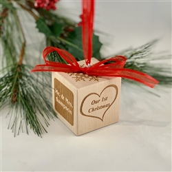 Christmas Ornament Personalized - Couple's First Christmas