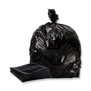 Garbage Bags HD Black 240Litre 1150 x 1470 x 20um, Trash Bags