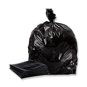 Garbage Bags HD Black Heavy Duty 1150 x 1470 x 25um, Trash Bags