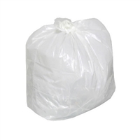 Garbage Bags HD WHITE 27Litre 510 x 700 x 15um, Trash Bags