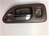 94-97 Accord 4DR Interior Door Handle LH - Chrome/Brown