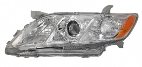 2007-2009 TOYOTA CAMRY HEADLAMP UNIT W/CLEAR LENS LH (DRIVER)