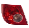 2005-2008 TOYOTA COROLLA TAIL LAMP LH QUARTER MOUNTED	 (DRIVER)