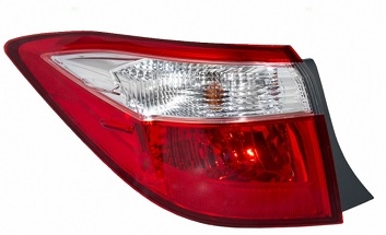 2014-2015 TOYOTA COROLLA TAIL LAMP ASSEMBLY QUARTER MOUNTED LH (DRIVER)