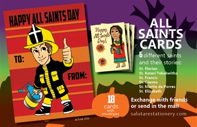 All Saints Cards