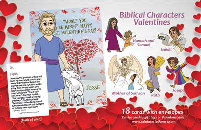 Biblical Characters Valentines
