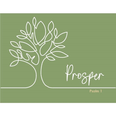 Prosper Psalm 1 Notecard Set