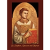 St. Stephen, Deacon and Martyr Greeting Card