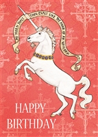 Unicorn Birthday Card