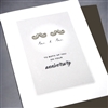 Anniversary / Equality  " Mustache "  ANEQ01 Greeting Card