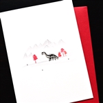 Blanks " Dinosaur "  BB32  Greeting Card
