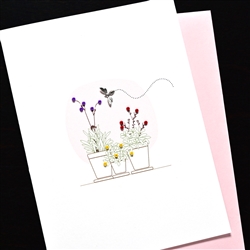 Blanks " Tiny Bee "  BB34  Greeting Card