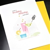 Birthday " Freaking Amazing "  BD253 Greeting Card