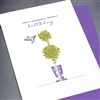 Birthday "Topiary & Hummingbird "  BD340 Greeting Card
