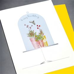 Birthday  " Bee & Beads "  BD395 Greeting Card