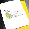 Birthday  " Lucky Friend Like You "  BD482 Greeting Card