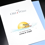 Birthday  " Old & Wise "  BD524 Greeting Card