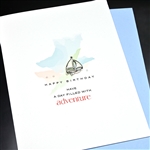 Birthday  " Adventure "  BD569 Greeting Card