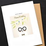 Birthday  " Beary "  BD624 Greeting Card