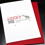 Birthday  " Lucky Me "  BD636 Greeting Card