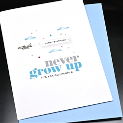 Birthday  " Grow Up "  BD637 Greeting Card