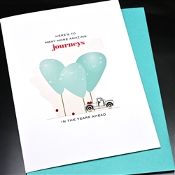Birthday  " Journeys "  BD646 Greeting Card