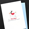 Birthday  " Oh Kitty "  BD668 Greeting Card