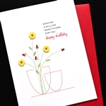 Birthday  " Best Things "  BD691 Greeting Card