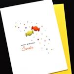 Birthday  " Candy "  BD708 Greeting Card