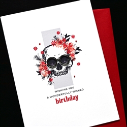 Birthday  " Wicked Birthday "  BD722 Greeting Card