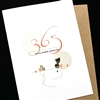 Birthday  " 365 "  BD725 Greeting Card