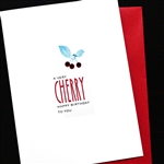 Birthday  " Very Cherry "  BD747 Greeting Card
