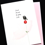 Birthday  " Heard Old People "  BD759 Greeting Card