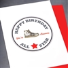 Birthday  " All Star "  BD83 Greeting Card